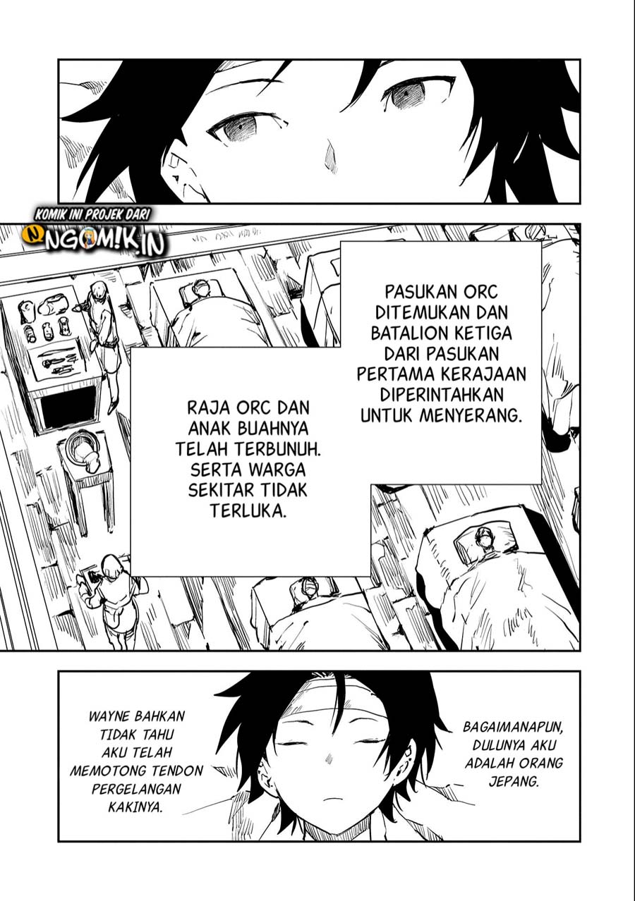 Baca Tensei Shitara Heishi Datta? Akai Shinigami to Yobareta Otoko (When I Reincarnated I Was a Soldier?! ~A Man Called the Red Shinigami~) Chapter 1.2  - GudangKomik