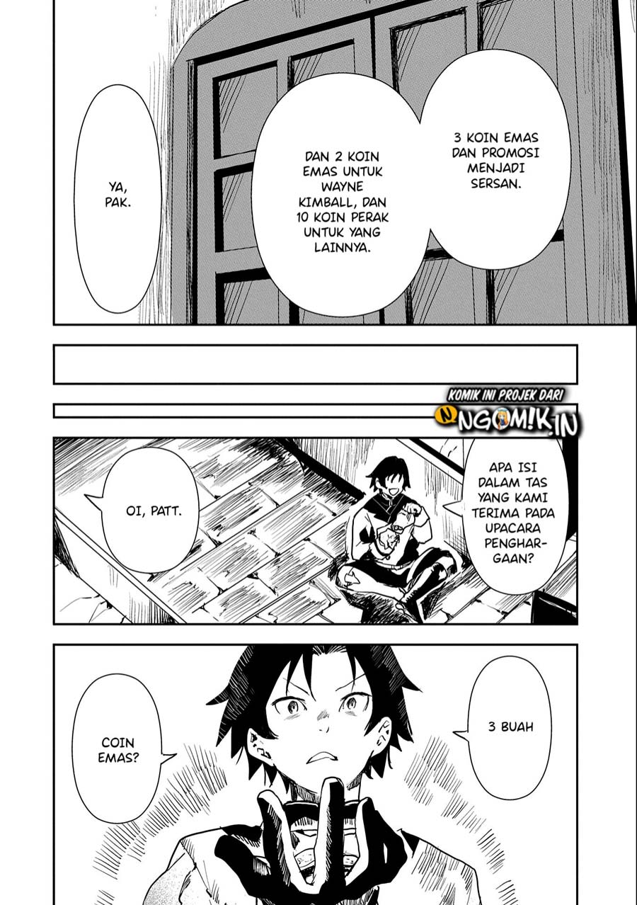 Baca Tensei Shitara Heishi Datta? Akai Shinigami to Yobareta Otoko (When I Reincarnated I Was a Soldier?! ~A Man Called the Red Shinigami~) Chapter 1.2  - GudangKomik