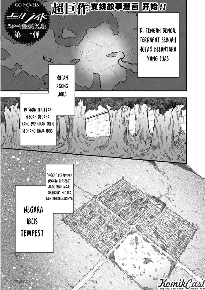Baca Tensei Shitara Slime Datta Ken: Mamono no Kuni no Arukikata Chapter 1  - GudangKomik