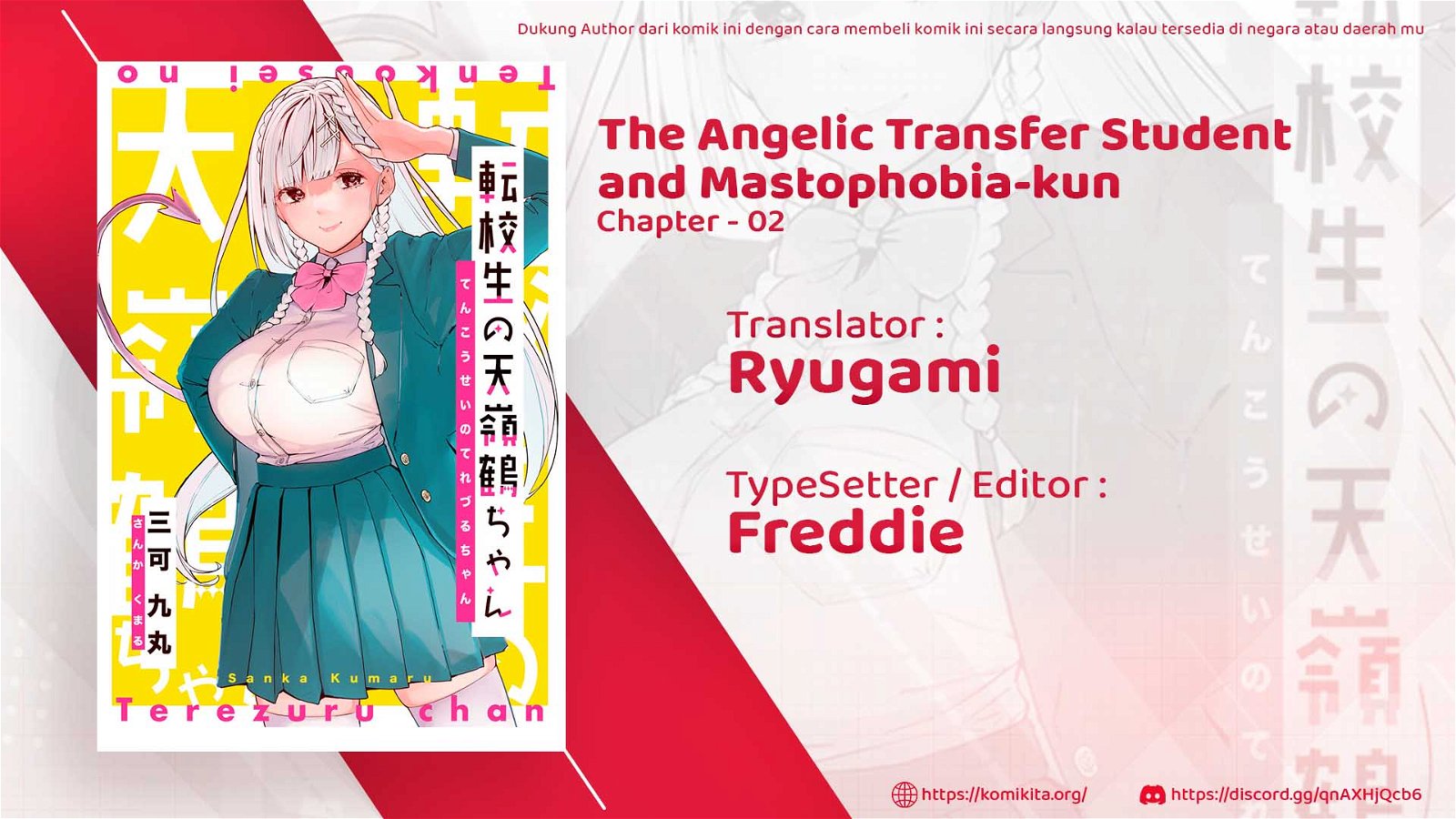 Baca The Angelic Transfer Student and Mastophobia-kun Chapter 2  - GudangKomik