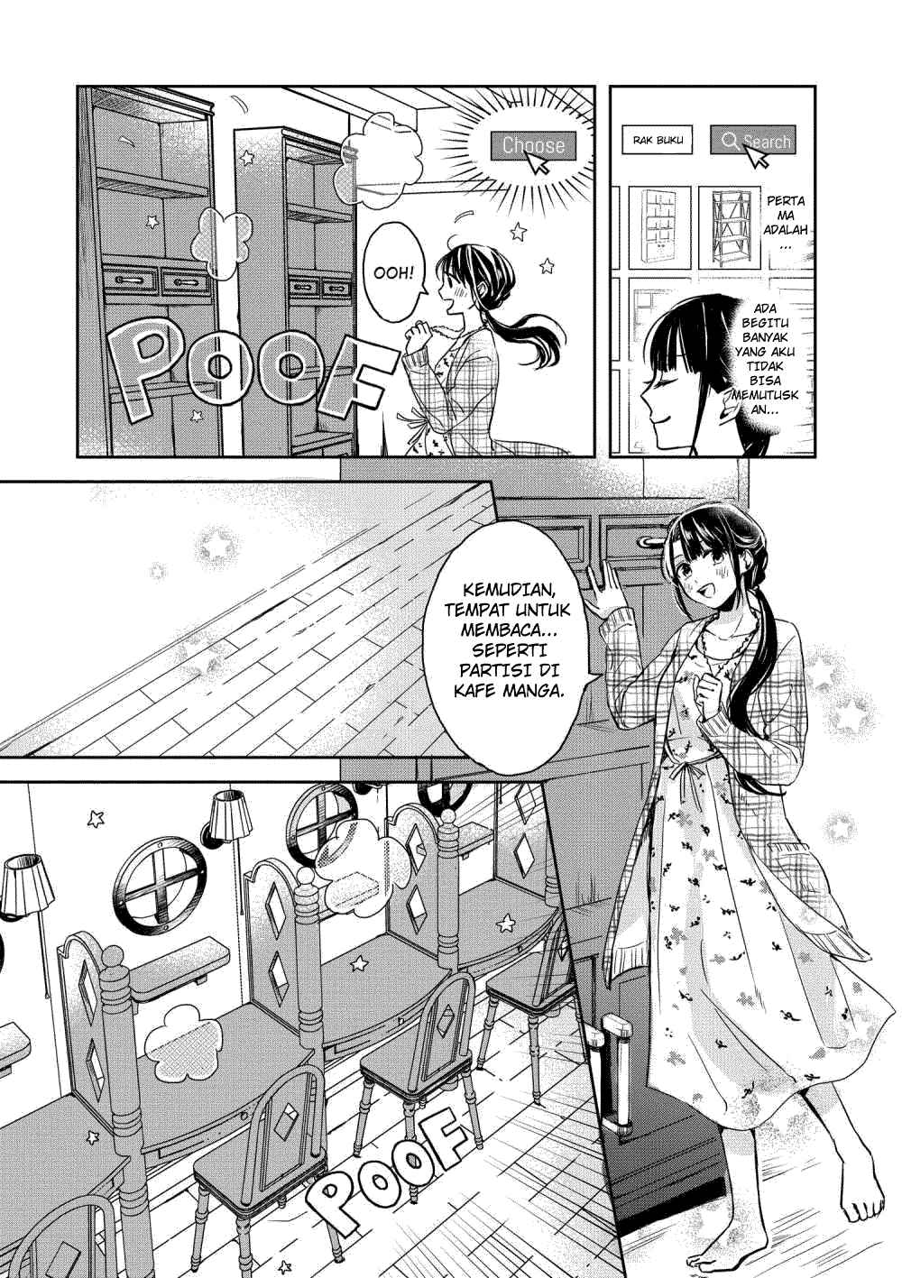 Baca The Savior’s Book Café in Another World (Isekai ni kyuseishu to shite yoba remashitaga, arasa ni wa murinanode, hissori bukku kafe hajimemashita) Chapter 1  - GudangKomik