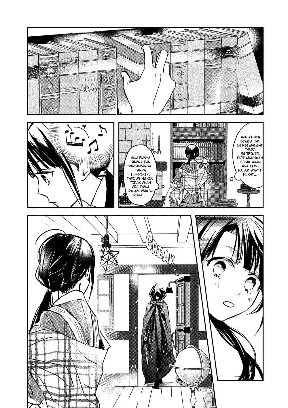 Baca The Savior’s Book Café in Another World (Isekai ni kyuseishu to shite yoba remashitaga, arasa ni wa murinanode, hissori bukku kafe hajimemashita) Chapter 1  - GudangKomik