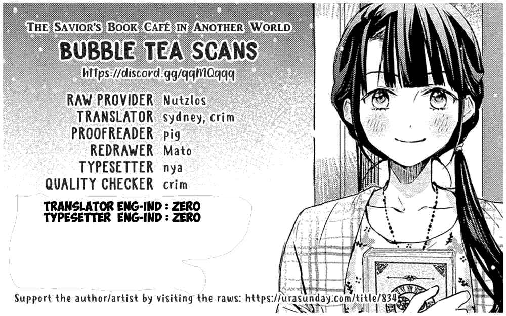 Baca The Savior’s Book Café in Another World (Isekai ni kyuseishu to shite yoba remashitaga, arasa ni wa murinanode, hissori bukku kafe hajimemashita) Chapter 1  - GudangKomik