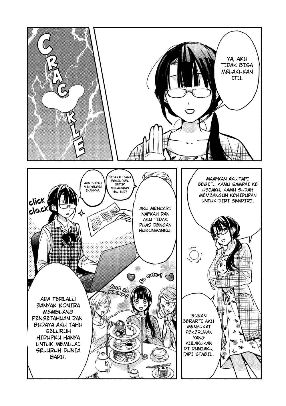 Baca The Savior’s Book Café in Another World (Isekai ni kyuseishu to shite yoba remashitaga, arasa ni wa murinanode, hissori bukku kafe hajimemashita) Chapter 1  - GudangKomik