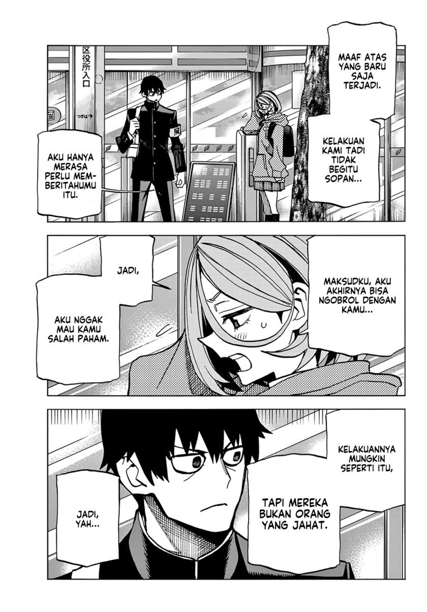 Baca The Story Between a Dumb Prefect and a High School Girl with an Inappropriate Skirt Length Chapter 3  - GudangKomik