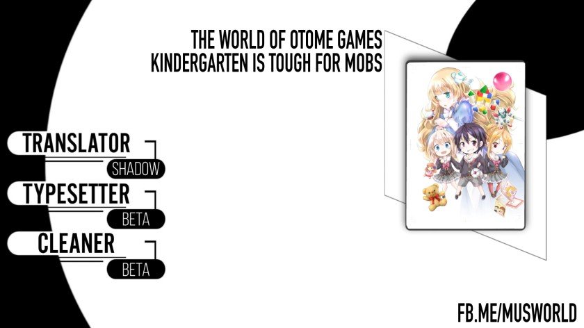 Baca The World Of Otome Games Kindergarten Is Tough For Mobs Chapter 2  - GudangKomik