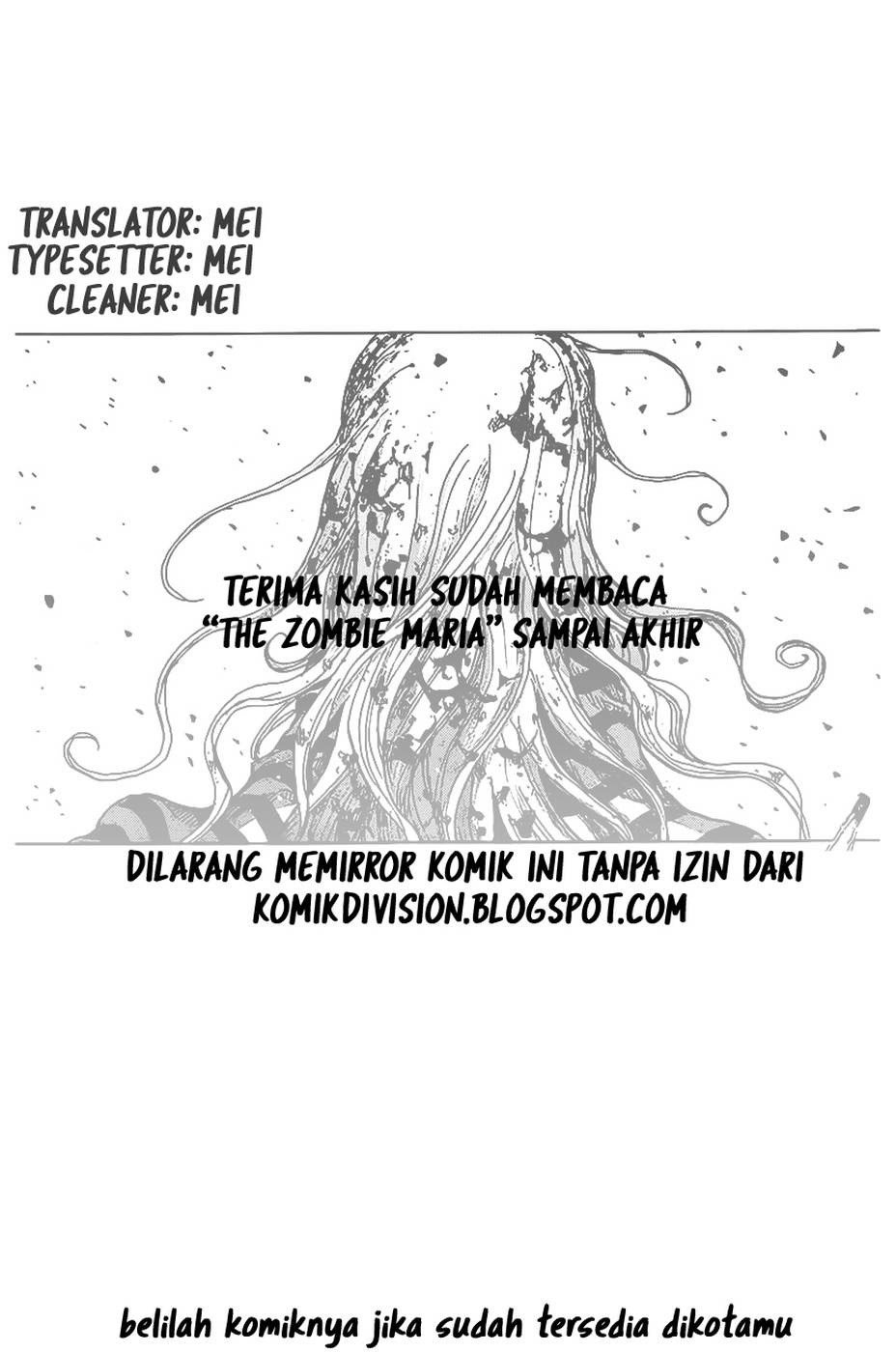 Baca The Zombie Maria Chapter 1  - GudangKomik