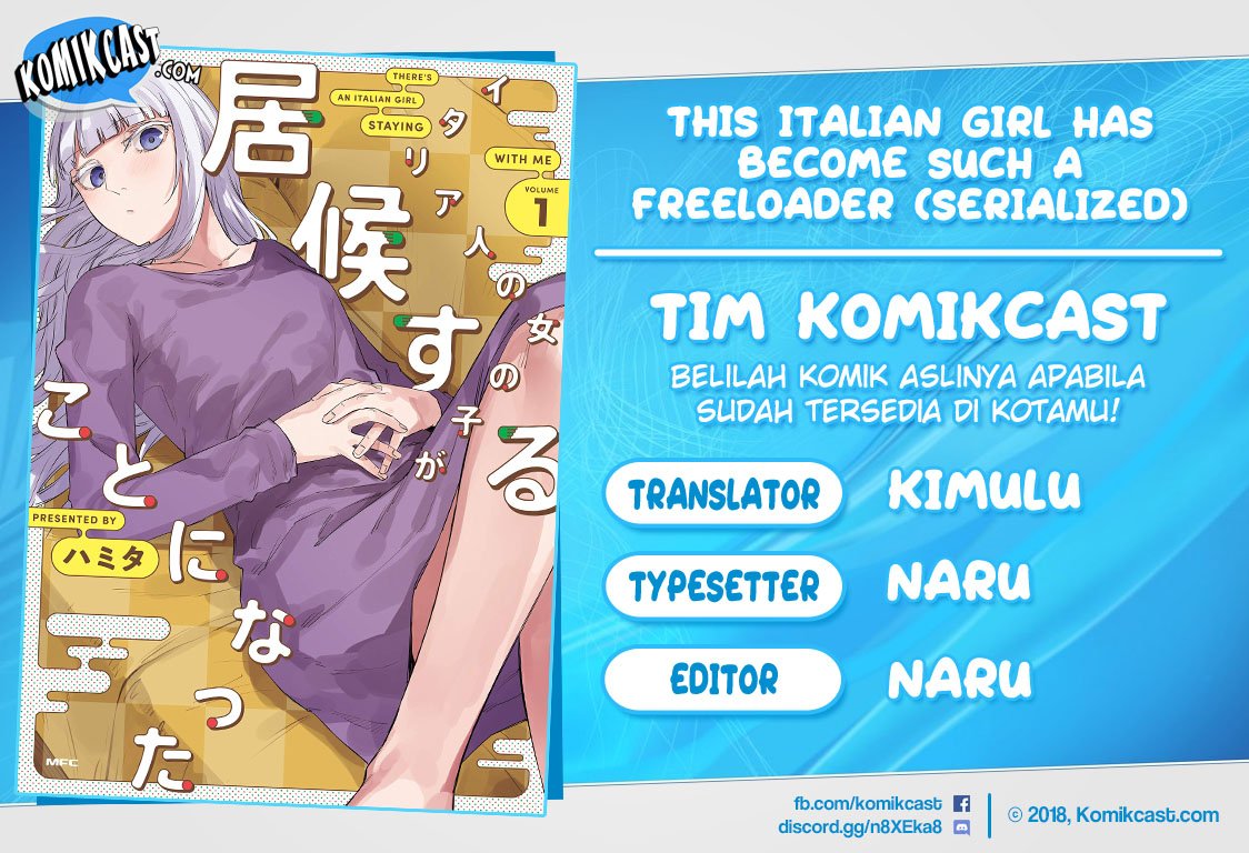 Baca This Italian Girl Has Become Such a Freeloader (Serialized) Chapter 1  - GudangKomik