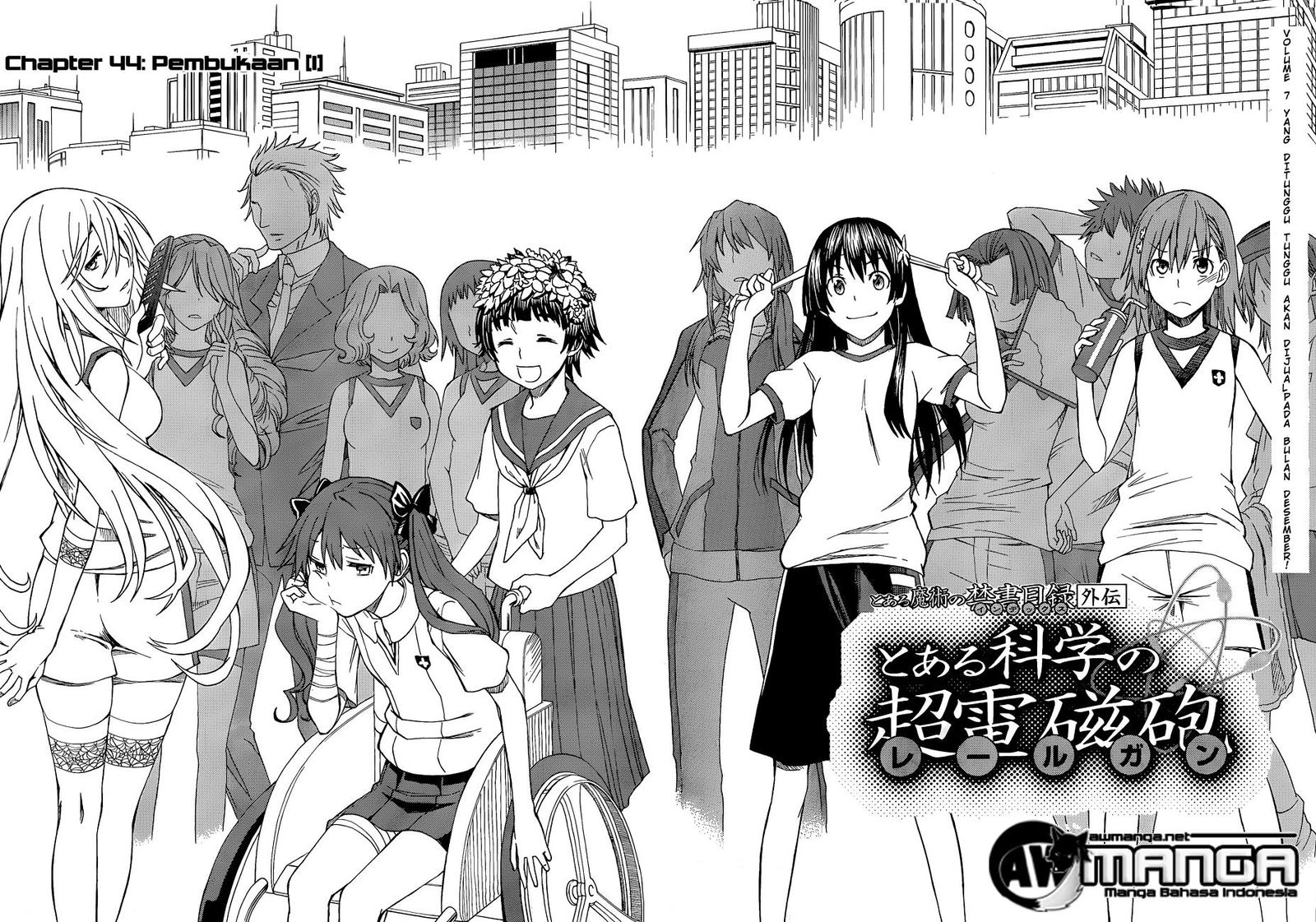 Baca To Aru Kagaku no Railgun Chapter 44  - GudangKomik