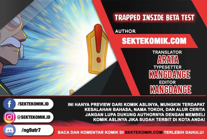 Baca Trapped Inside the Beta Test World for 1000 Years Chapter 2  - GudangKomik