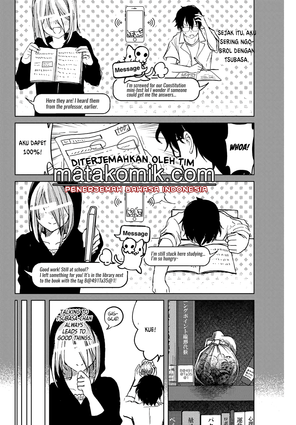 Baca Tsubasa-chan, Kimi wa. Macchingu shita Onna wa Satsujinki Chapter 1  - GudangKomik