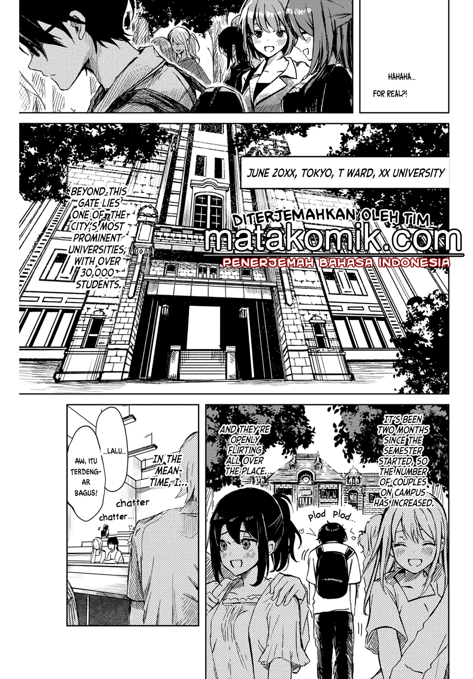 Baca Tsubasa-chan, Kimi wa. Macchingu shita Onna wa Satsujinki Chapter 1  - GudangKomik