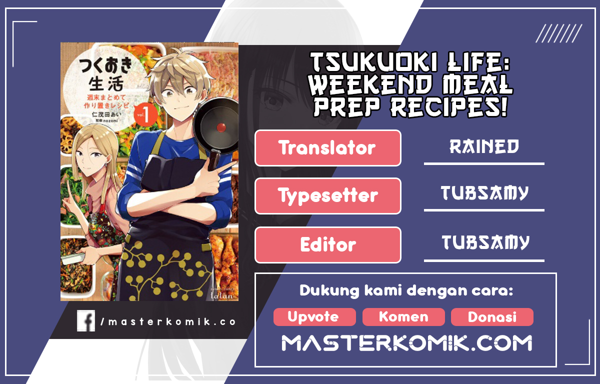 Baca Tsukuoki Life: Weekend Meal Prep Recipes! Chapter 2  - GudangKomik