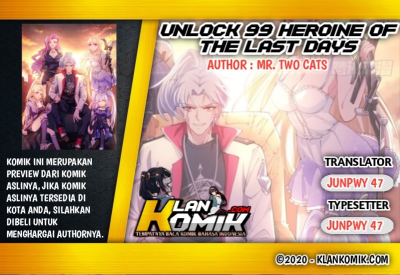 Baca Unlock 99 Heroine Of The Last Day Chapter 1.1  - GudangKomik