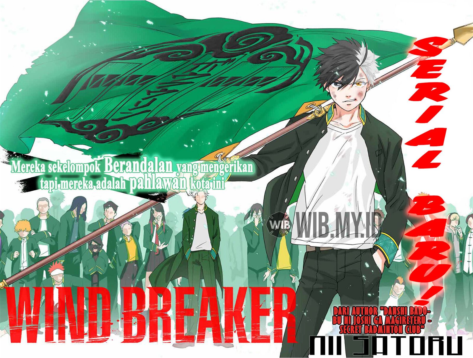 Baca Wind Breaker (NII Satoru) Chapter 1.1  - GudangKomik