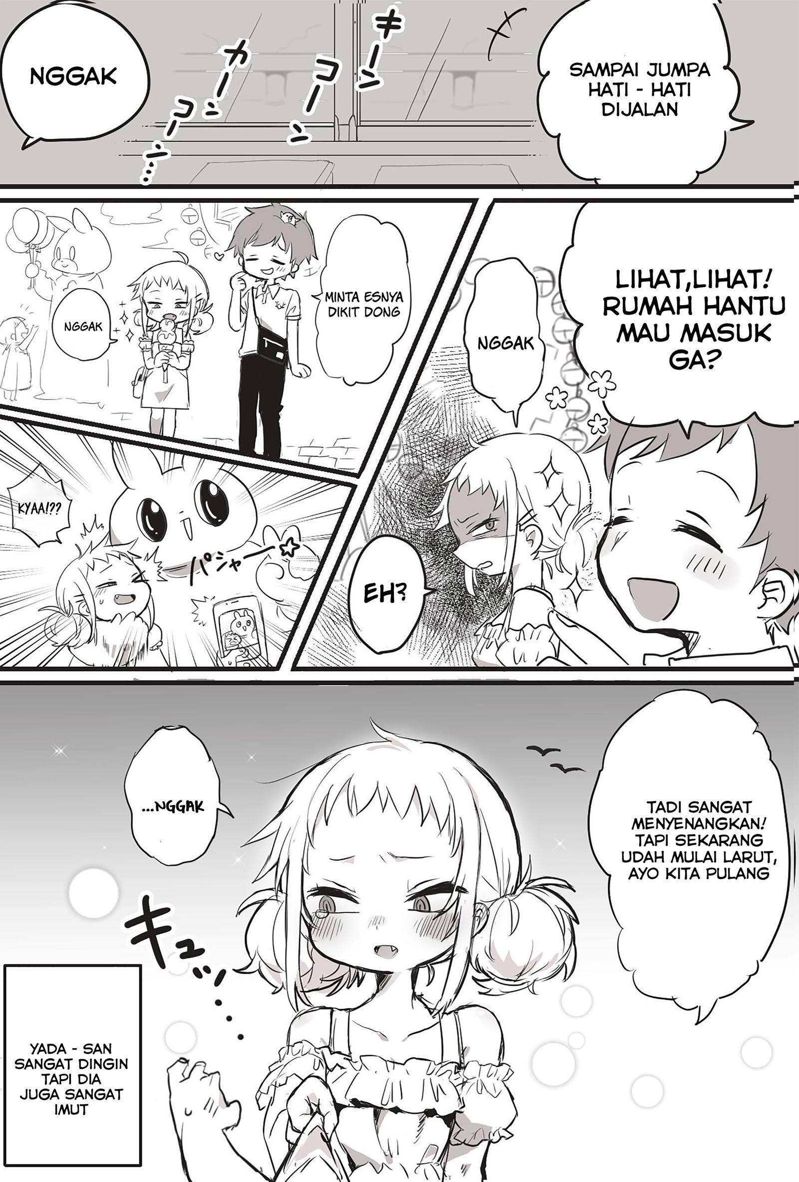 Baca Yada-san Is Cold Chapter 1  - GudangKomik