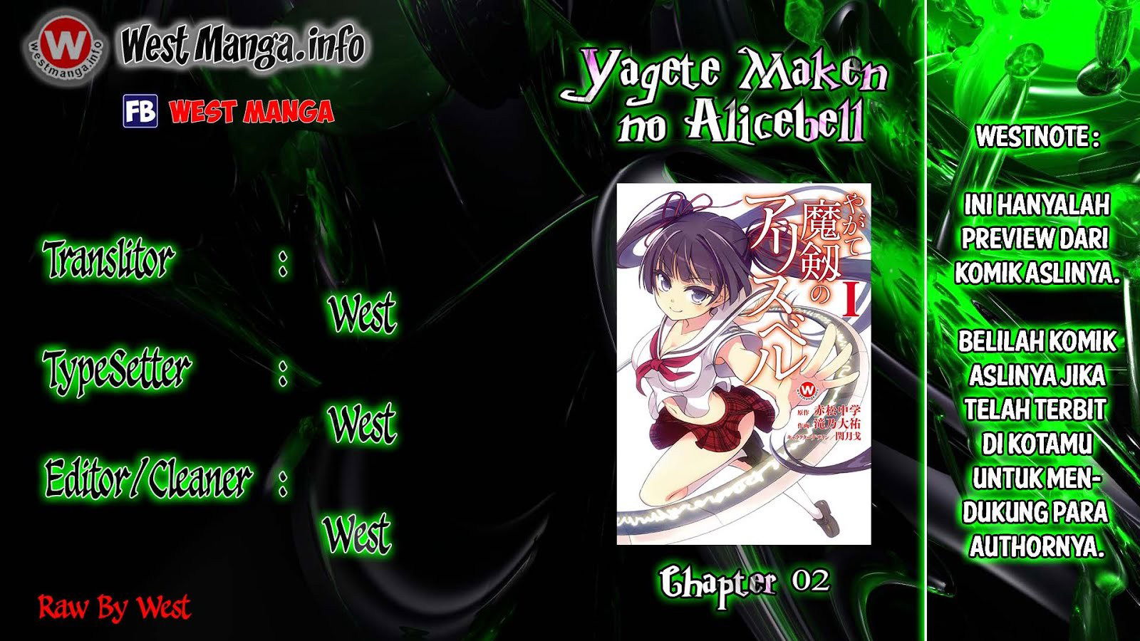 Baca Yagete Maken no Alicebell Chapter 2  - GudangKomik