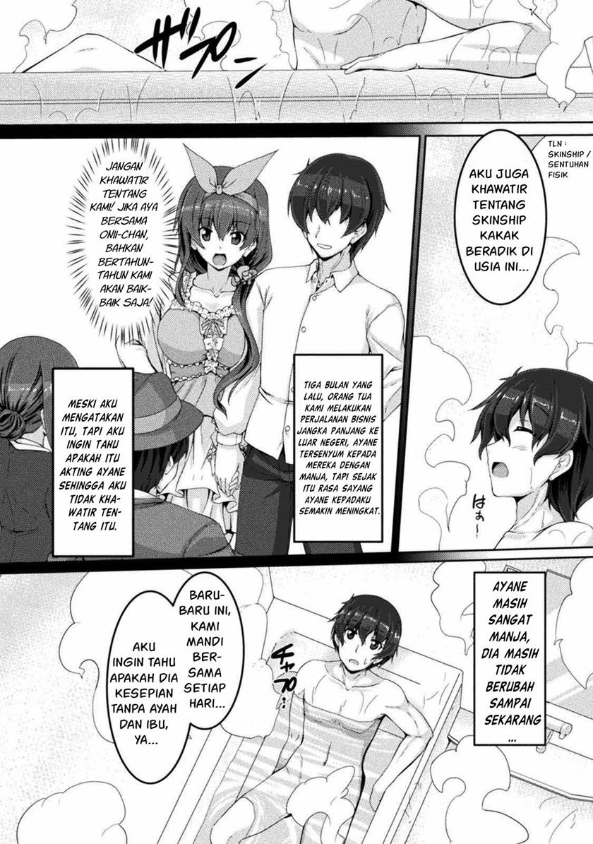 Baca Yandere Imouto ni Aisaresugite Kozukuri Kankin Seikatsu Chapter 1  - GudangKomik